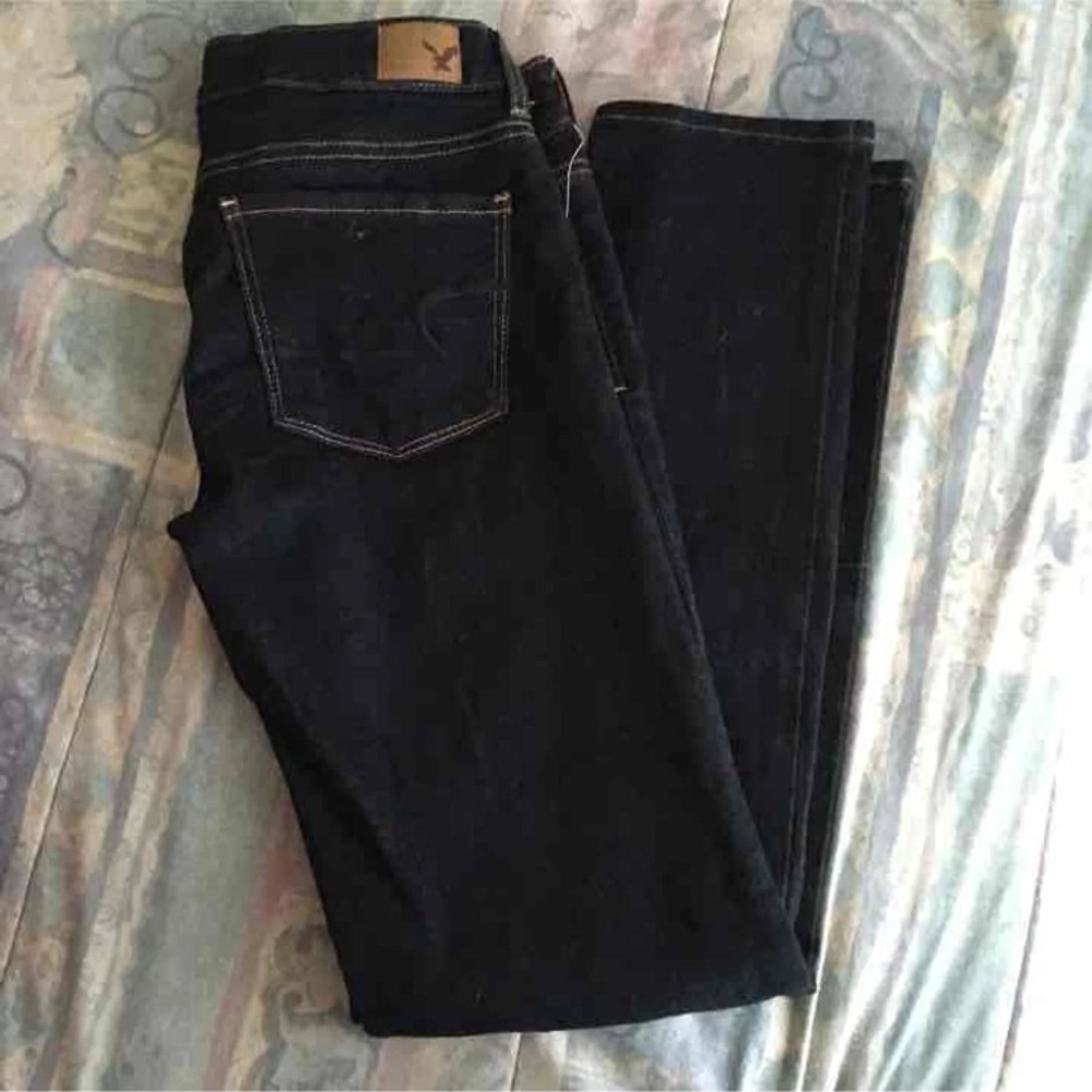 Dark Blue American Eagle Skinny Jeans